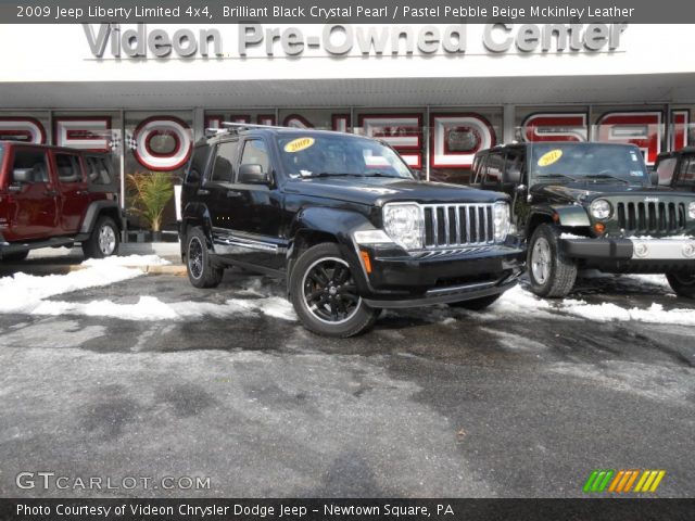 2009 Jeep Liberty Limited 4x4 in Brilliant Black Crystal Pearl