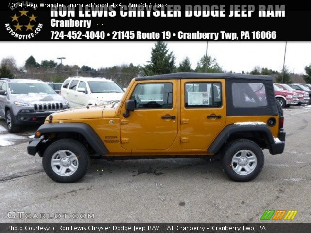 2014 Jeep Wrangler Unlimited Sport 4x4 in Amp'd