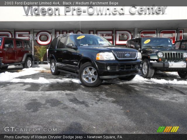 2003 Ford Explorer Limited 4x4 in Black