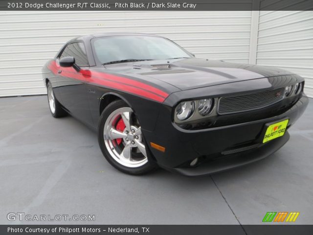 2012 Dodge Challenger R/T Classic in Pitch Black