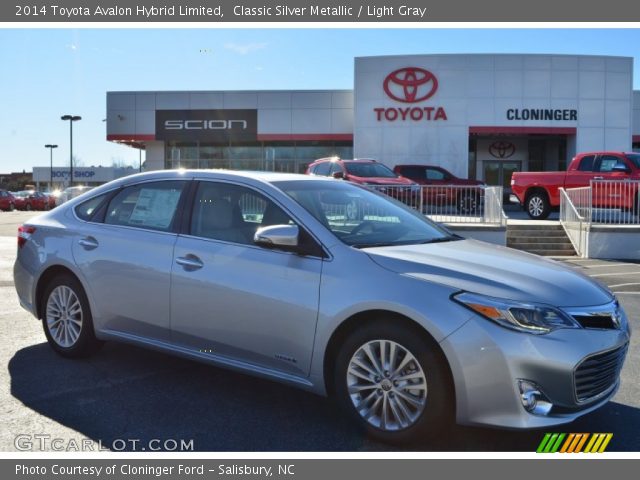 2014 Toyota Avalon Hybrid Limited in Classic Silver Metallic