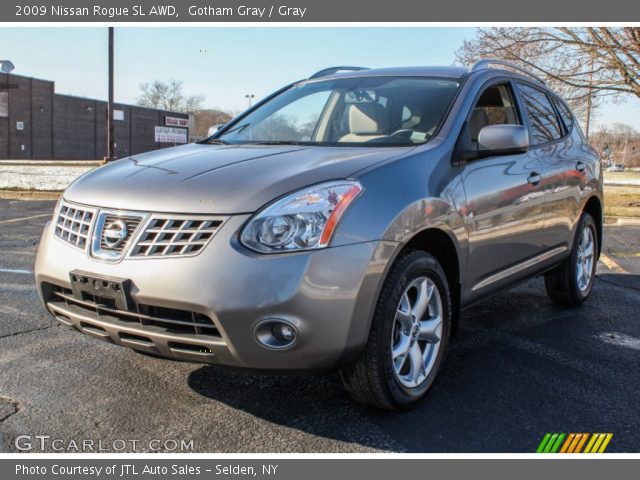 2009 Nissan Rogue SL AWD in Gotham Gray