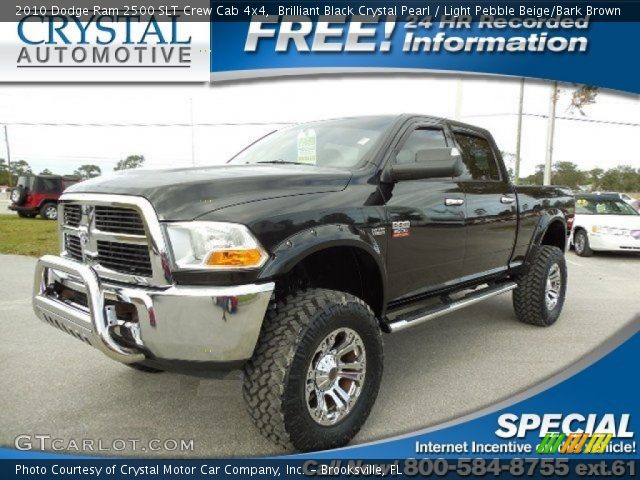 2010 Dodge Ram 2500 SLT Crew Cab 4x4 in Brilliant Black Crystal Pearl