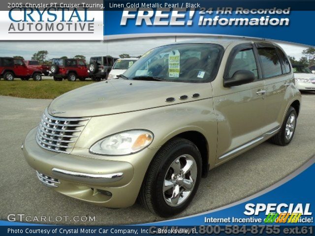 2005 Chrysler PT Cruiser Touring in Linen Gold Metallic Pearl