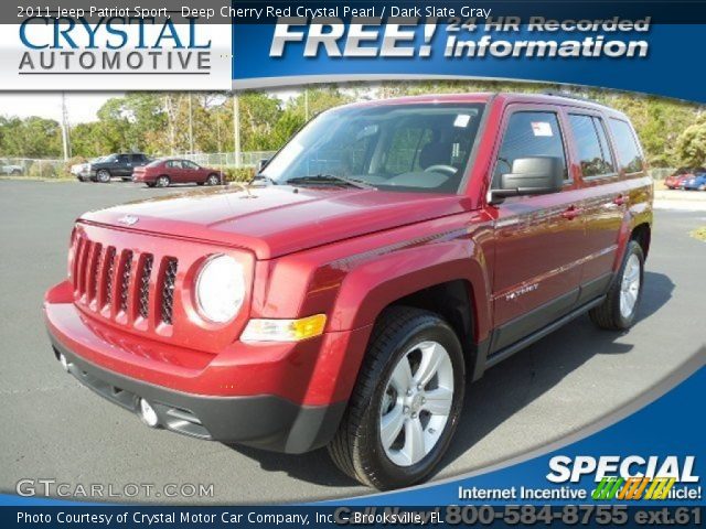 2011 Jeep Patriot Sport in Deep Cherry Red Crystal Pearl