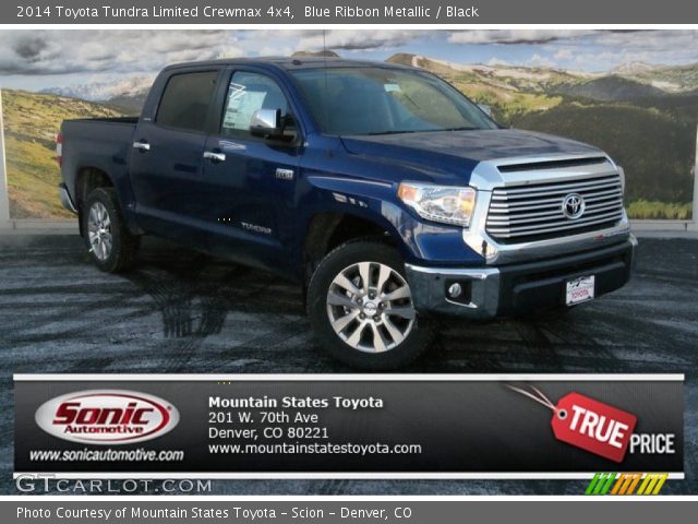 2014 Toyota Tundra Limited Crewmax 4x4 in Blue Ribbon Metallic