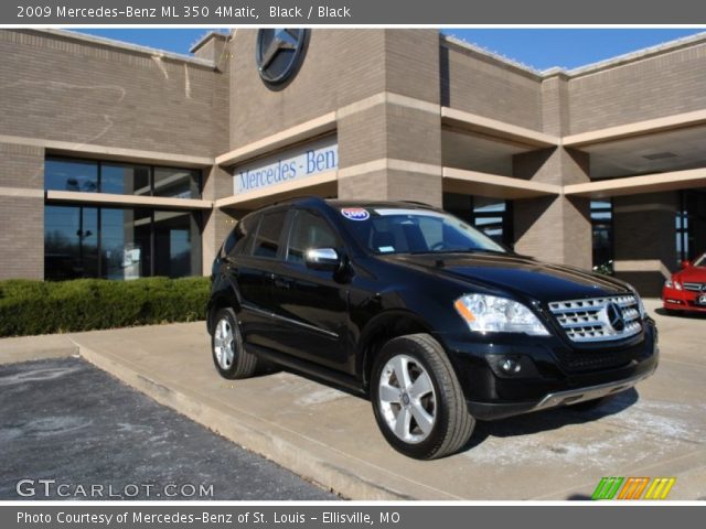 2009 Mercedes-Benz ML 350 4Matic in Black