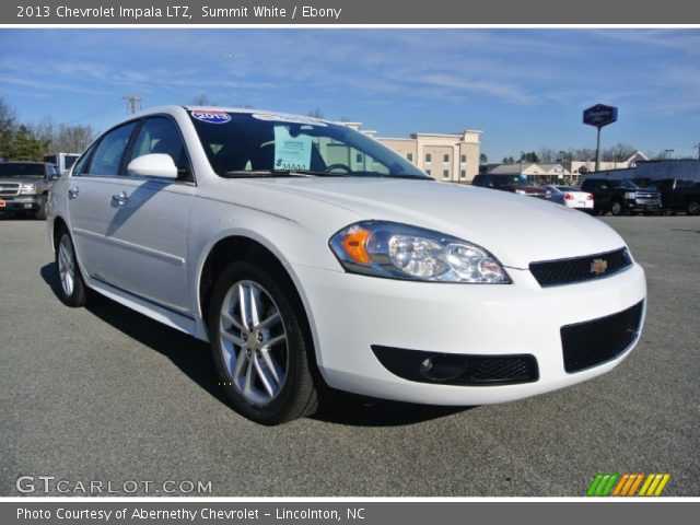 2013 Chevrolet Impala LTZ in Summit White