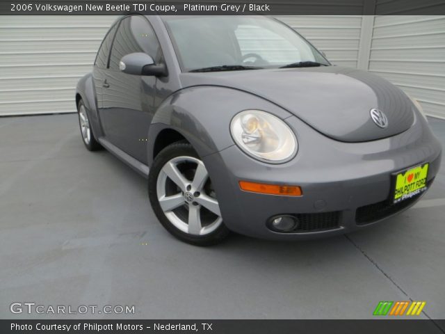 2006 Volkswagen New Beetle TDI Coupe in Platinum Grey