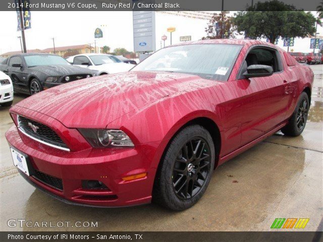 2014 Ford Mustang V6 Coupe in Ruby Red