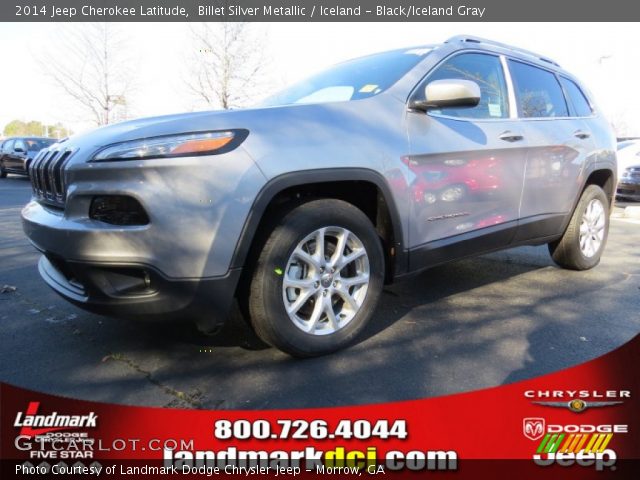 2014 Jeep Cherokee Latitude in Billet Silver Metallic