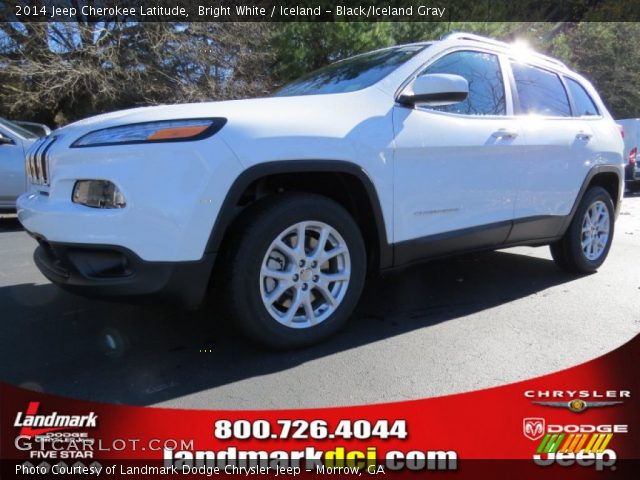 2014 Jeep Cherokee Latitude in Bright White