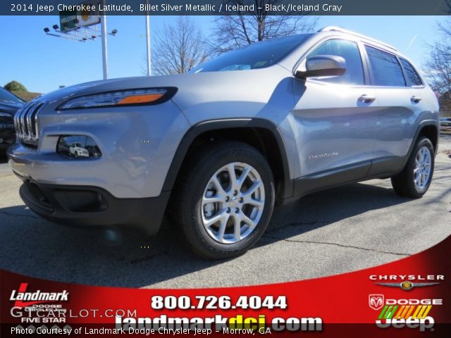 2014 Jeep Cherokee Latitude in Billet Silver Metallic