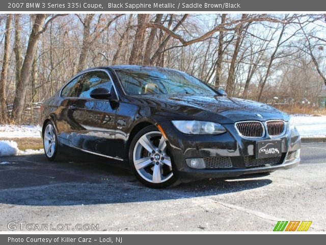 2007 BMW 3 Series 335i Coupe in Black Sapphire Metallic