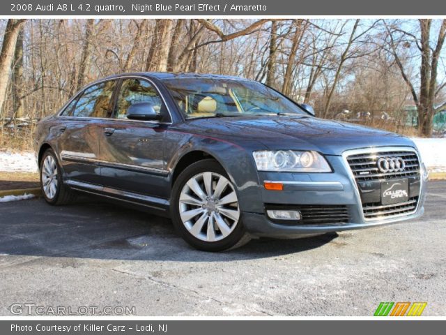 2008 Audi A8 L 4.2 quattro in Night Blue Pearl Effect