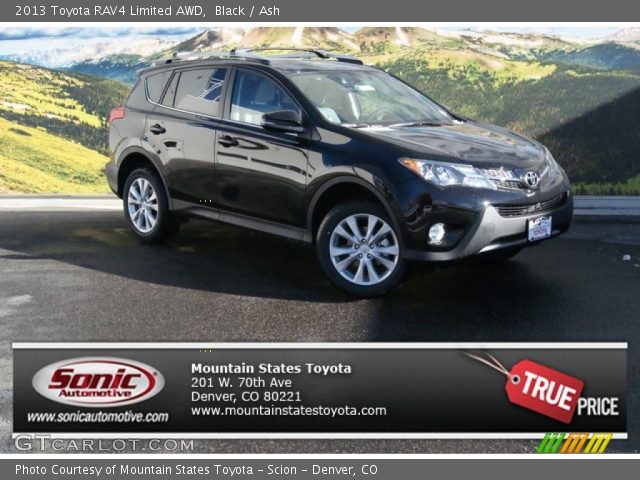 2013 Toyota RAV4 Limited AWD in Black