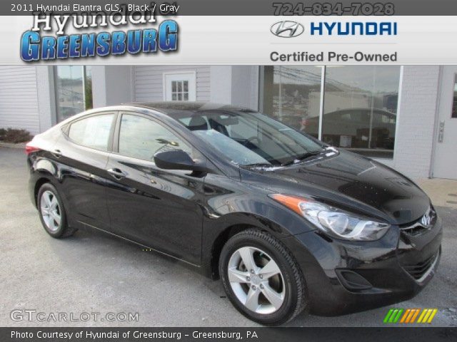 2011 Hyundai Elantra GLS in Black
