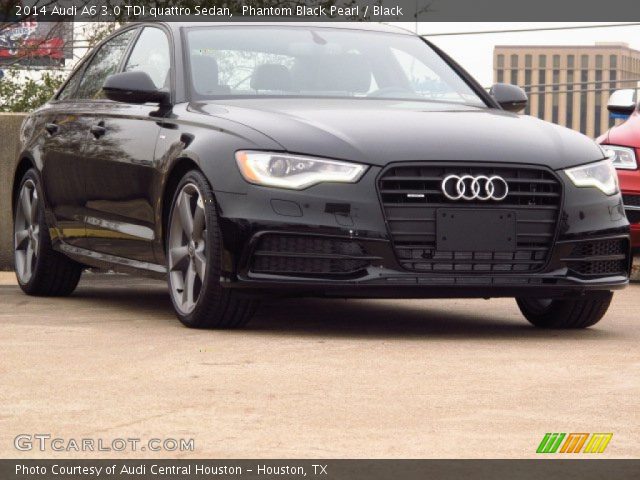 2014 Audi A6 3.0 TDI quattro Sedan in Phantom Black Pearl