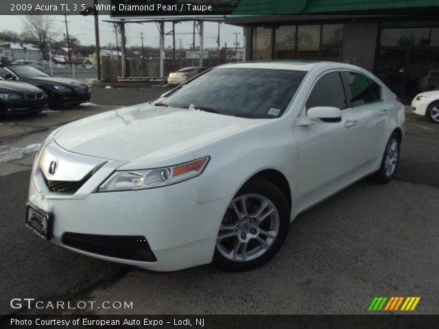 2009 Acura TL 3.5 in White Diamond Pearl
