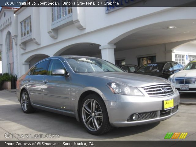 2006 Infiniti M 35 Sport Sedan in Umbria Gray Metallic
