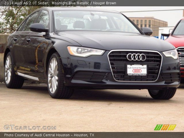 2014 Audi A6 2.0T Sedan in Moonlight Blue Metallic