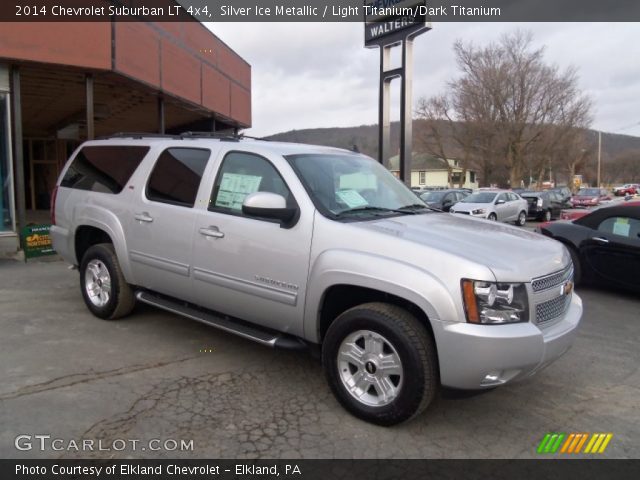 2014 Chevrolet Suburban LT 4x4 in Silver Ice Metallic