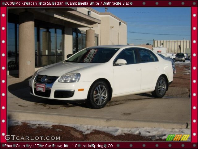 2008 Volkswagen Jetta SE Sedan in Campanella White
