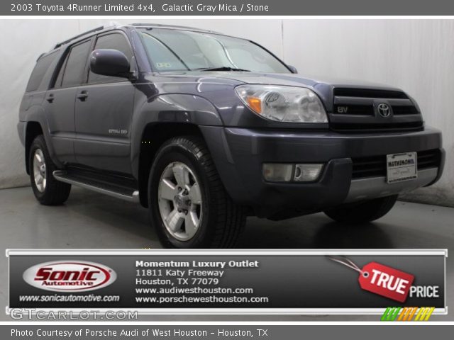 2003 Toyota 4Runner Limited 4x4 in Galactic Gray Mica