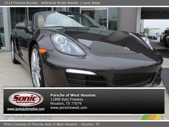2014 Porsche Boxster  in Anthracite Brown Metallic