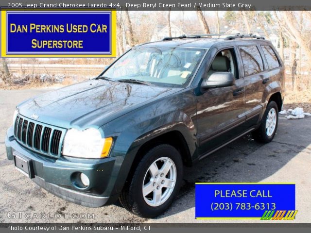 2005 Jeep Grand Cherokee Laredo 4x4 in Deep Beryl Green Pearl