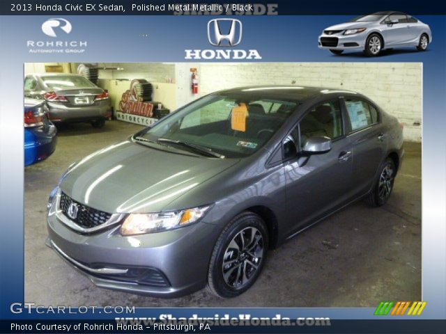 2013 Honda Civic EX Sedan in Polished Metal Metallic