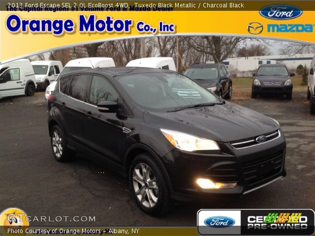 2013 Ford Escape SEL 2.0L EcoBoost 4WD in Tuxedo Black Metallic