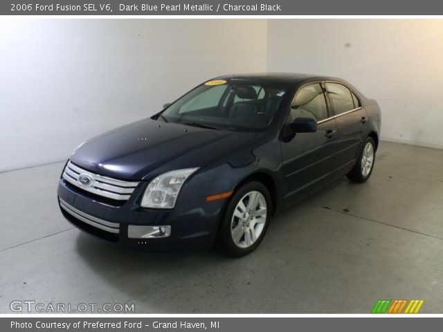2006 Ford Fusion SEL V6 in Dark Blue Pearl Metallic