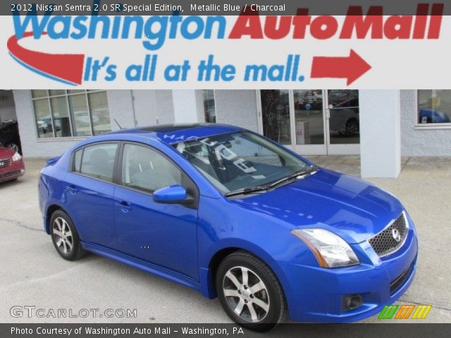 2012 Nissan Sentra 2.0 SR Special Edition in Metallic Blue