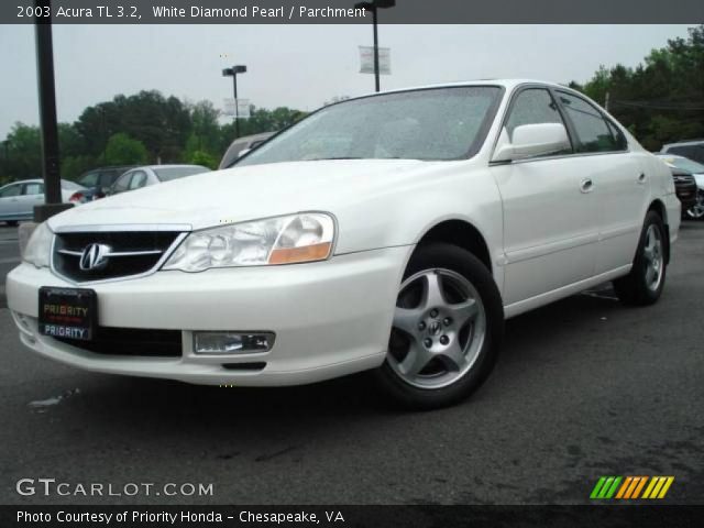 2003 Acura TL 3.2 in White Diamond Pearl