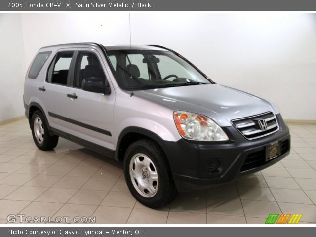 2005 Honda CR-V LX in Satin Silver Metallic