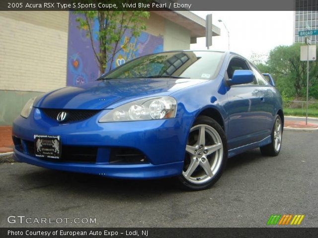 2005 Acura RSX Type S Sports Coupe in Vivid Blue Pearl