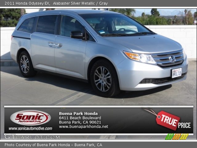 2011 Honda Odyssey EX in Alabaster Silver Metallic