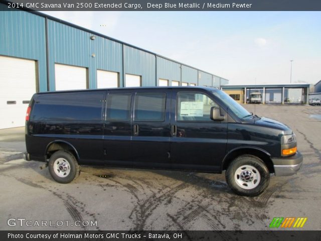 2014 GMC Savana Van 2500 Extended Cargo in Deep Blue Metallic