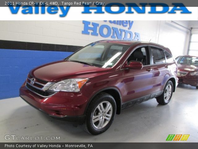 2011 Honda CR-V EX-L 4WD in Tango Red Pearl