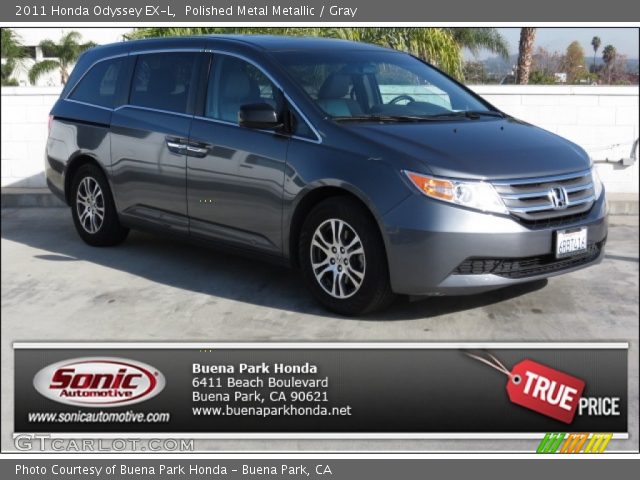 2011 Honda Odyssey EX-L in Polished Metal Metallic