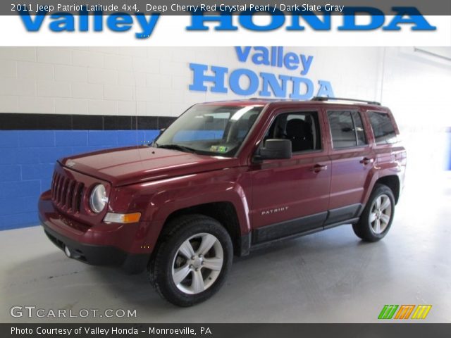 2011 Jeep Patriot Latitude 4x4 in Deep Cherry Red Crystal Pearl