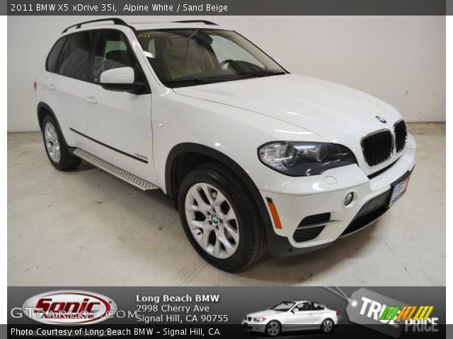 2011 BMW X5 xDrive 35i in Alpine White