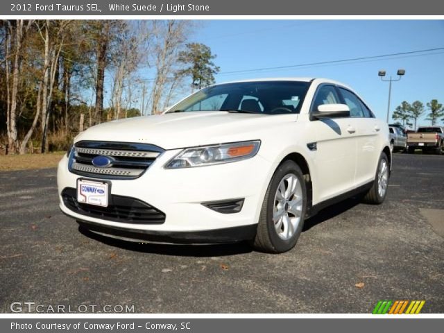 2012 Ford Taurus SEL in White Suede
