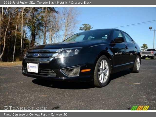 2012 Ford Fusion SEL in Tuxedo Black Metallic
