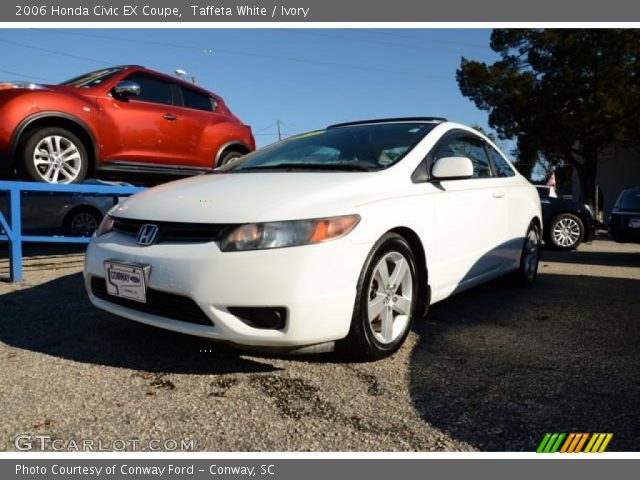 2006 Honda Civic EX Coupe in Taffeta White