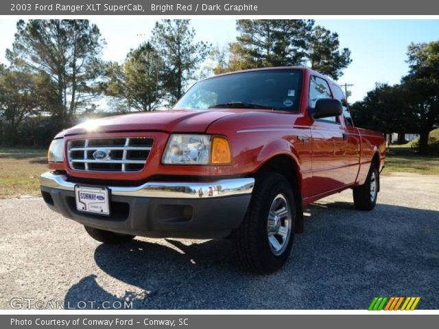 2003 Ford Ranger XLT SuperCab in Bright Red