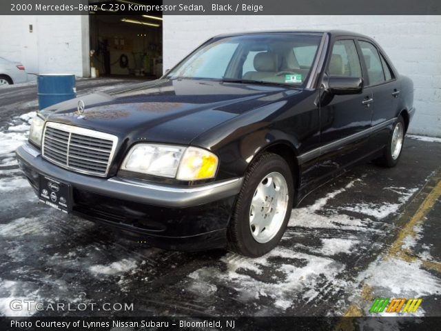2000 Mercedes-Benz C 230 Kompressor Sedan in Black