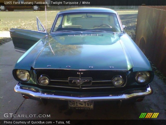 1965 Ford Mustang Fastback in Twilight Turquoise
