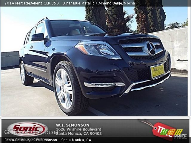 2014 Mercedes-Benz GLK 350 in Lunar Blue Metallic
